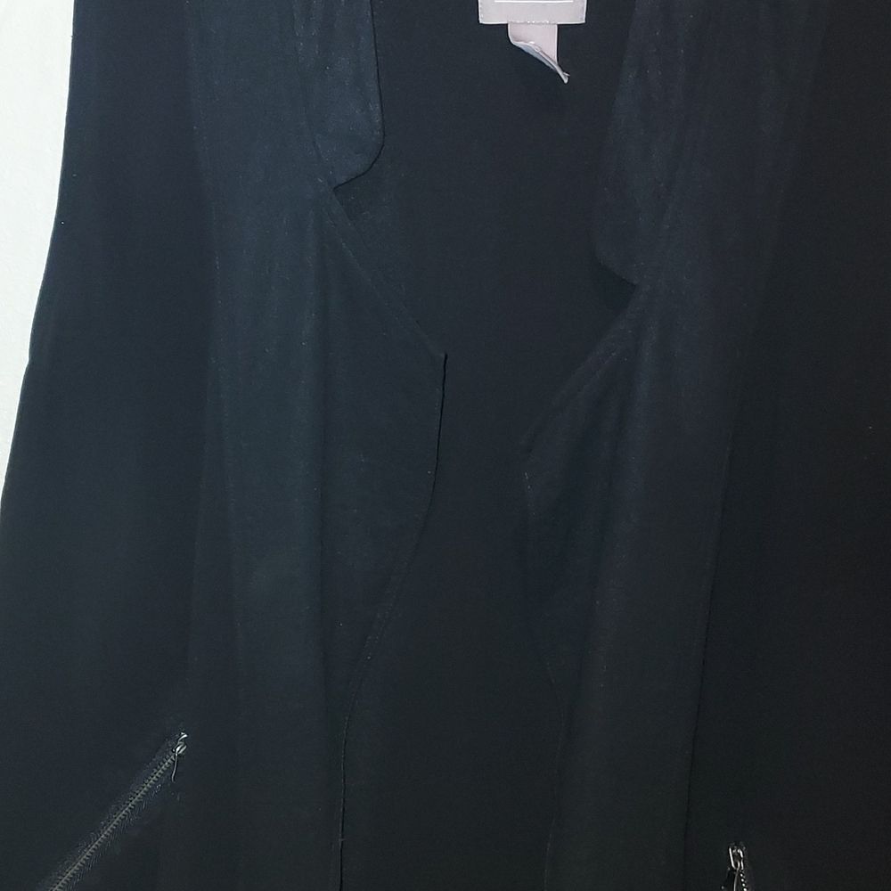 Chico's sheer vest jacket - Picture 2 of 6